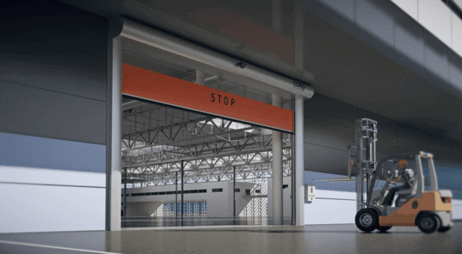 Cửa cuốn Zipper PVC High Speed Door